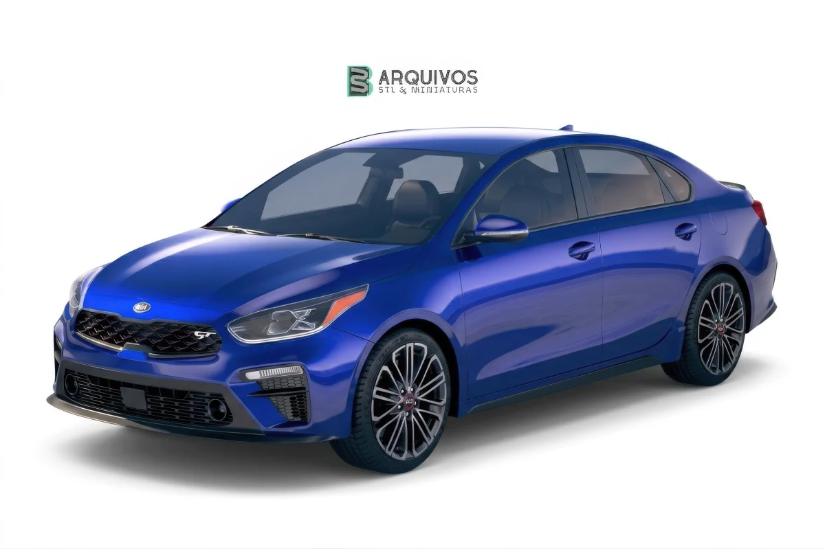 Modelo 3D STL - Kia Forte GT 2019